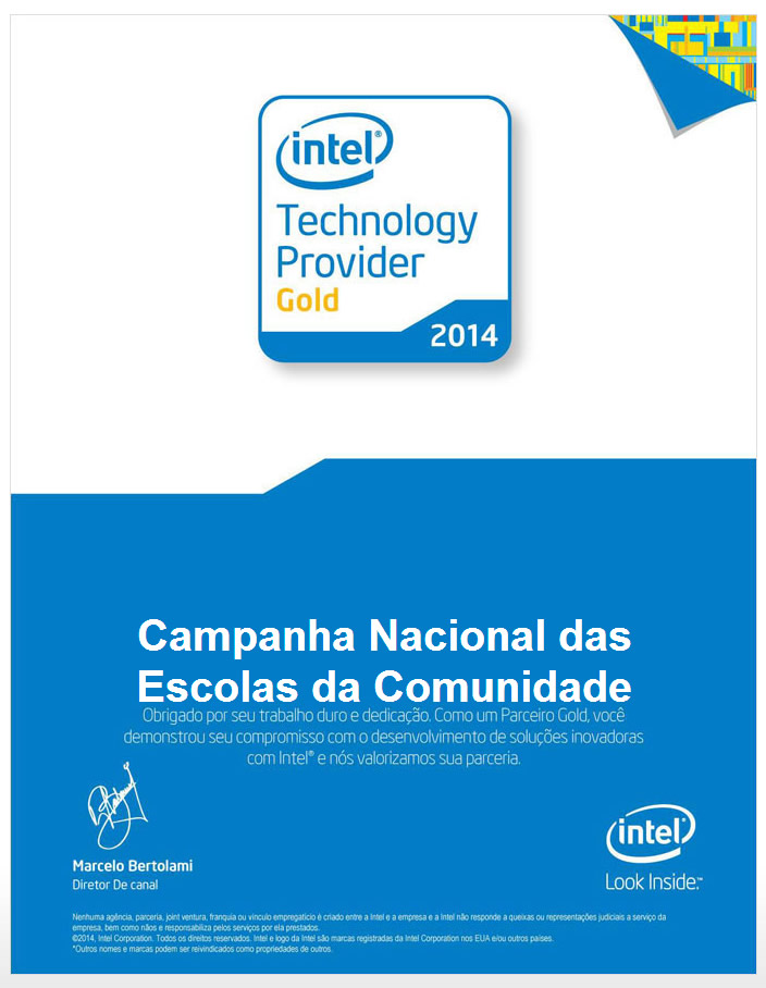 Certificado Intel