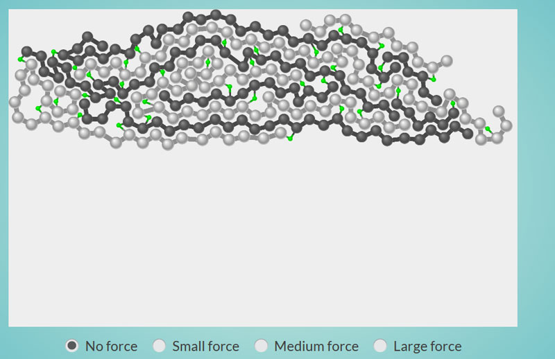 Explorando For�as em Pol�meros